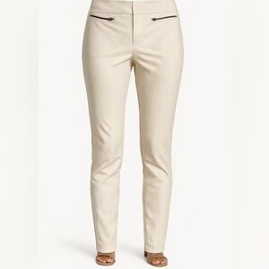So Women’s Cream Light Pin Strip Pants